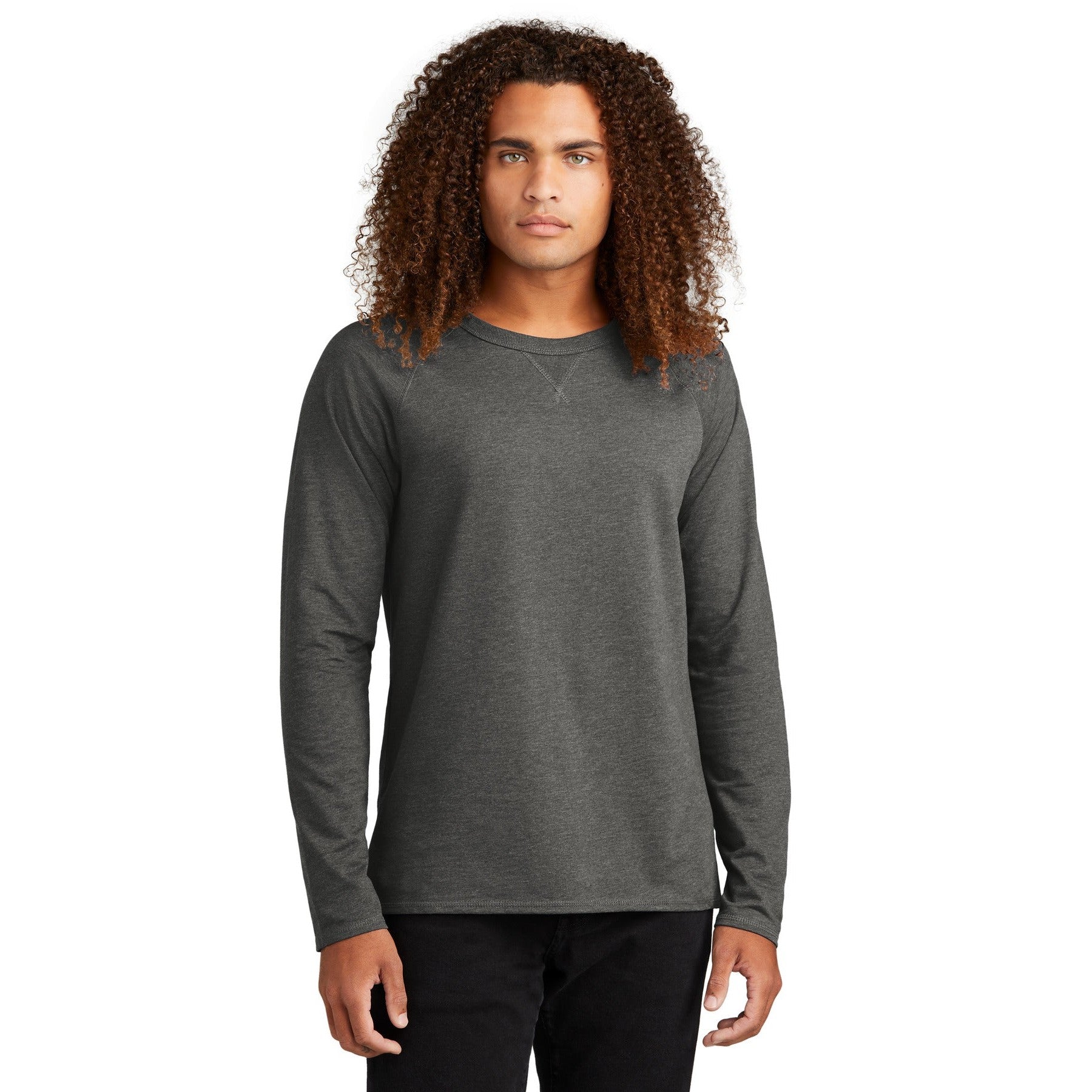 District-District® Featherweight French Terry™ Long Sleeve Crewneck DT572-MedTech-5